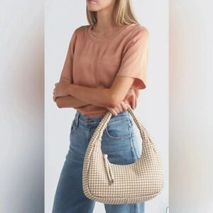Steve Madden Win Woven Shoulder Bag